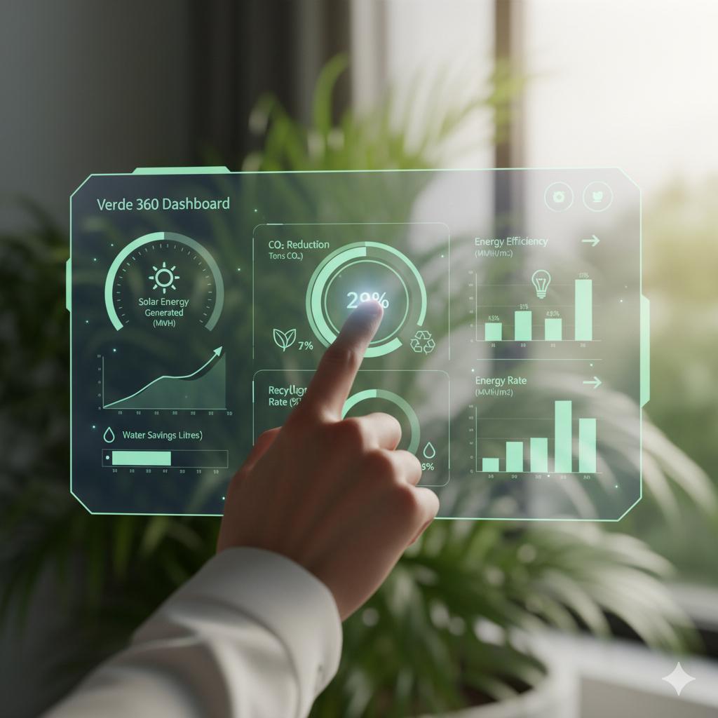 Dashboard Verde 360 Interfaz